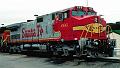 ATSF 666 - C44-9W